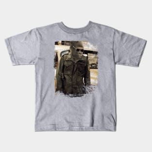 Gorilla taxi driver Kids T-Shirt